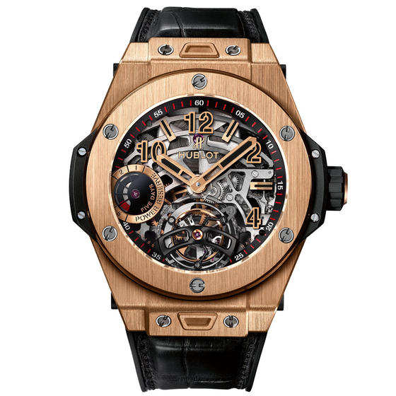 Replica Hublot BIG BANG TOURBILLON 5-DAY POWER RESERVE INDICATOR KING GOLD 405.OX.0138.LR replica Watch